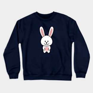 Cute Bunny Cartoon Crewneck Sweatshirt